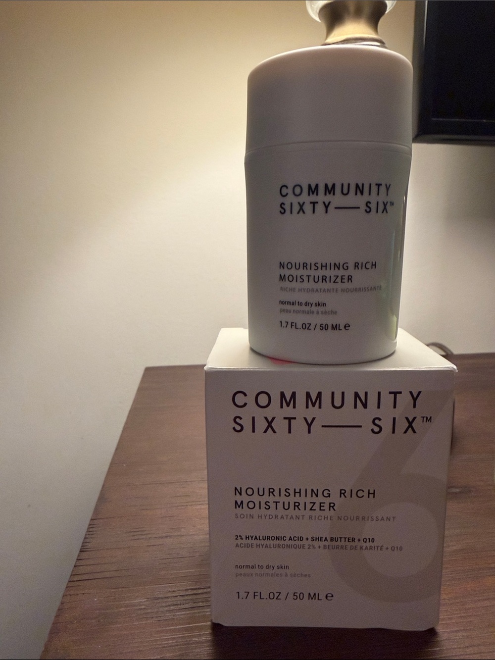Community Sixty-Six Nourishing Rich Moisturizer — White